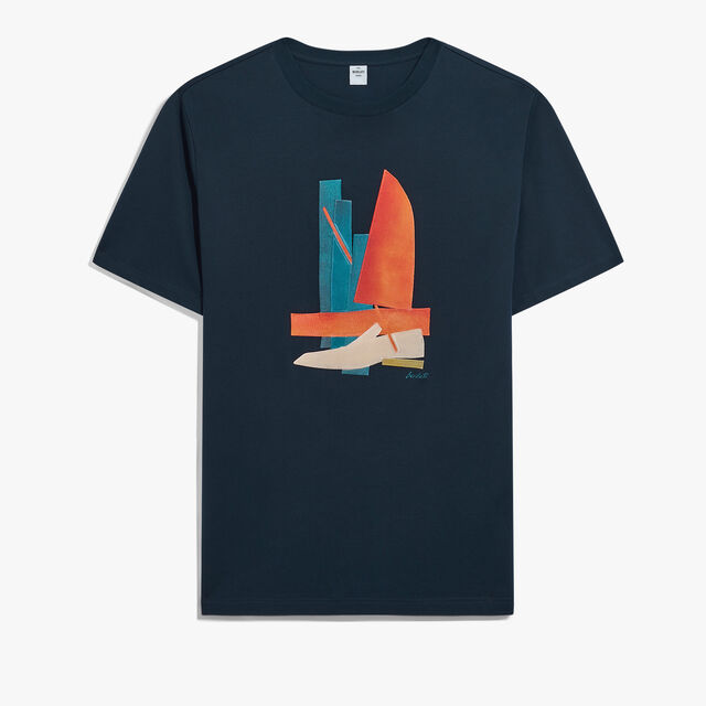 Sailboat T-shirt, MARINE, hi-res 1