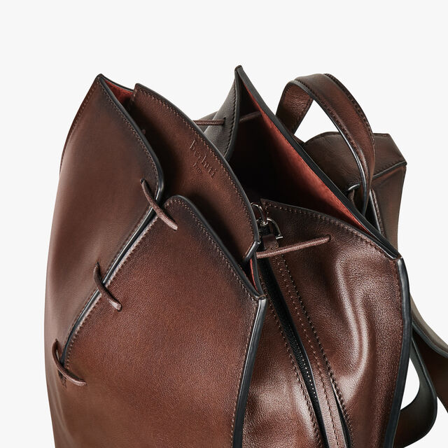 Alessandro Leather Backpack, BRUN, hi-res 6