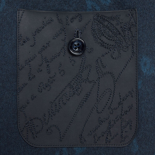 Splitable Wool & Cashmere Forestière, NILE BLUE/ INTERNAL GIANT SCRI, hi-res 3