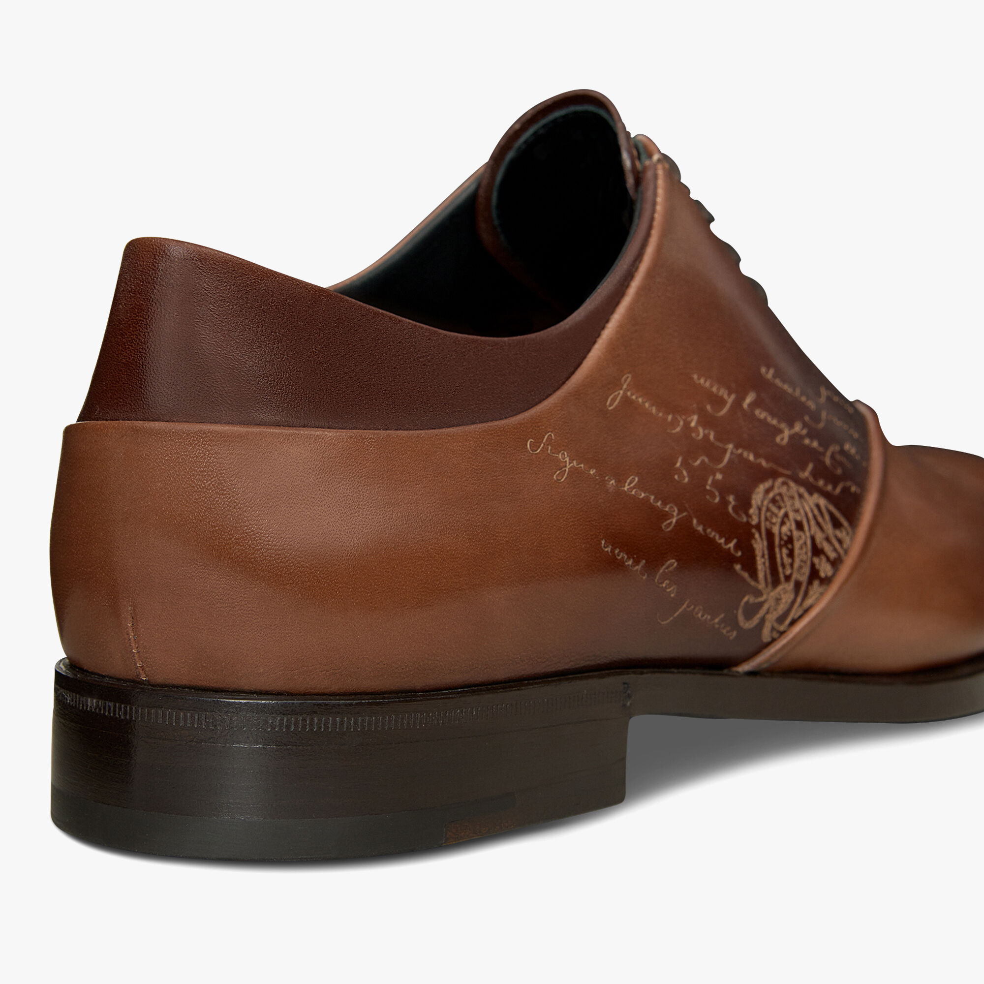 Alessandro Demesure Leather Oxford, CACAO INTENSO, hi-res 5