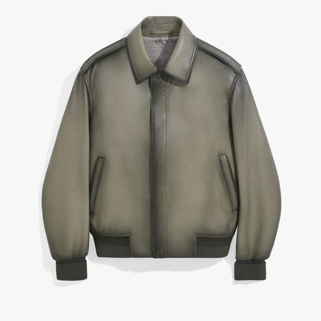 Patina Flight Jacket, CLAY GREEN, hi-res 1