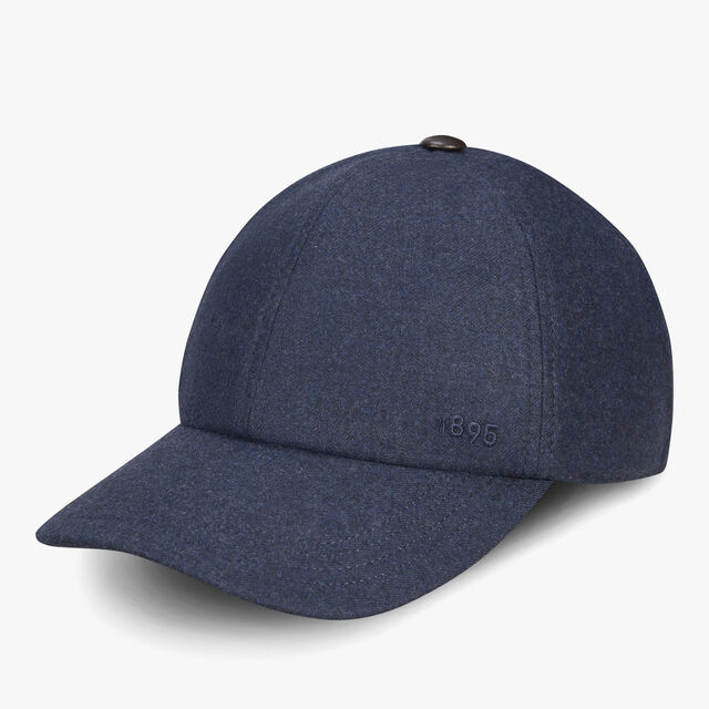 Wool Baseball Cap, NIGHT BLUE, hi-res 1