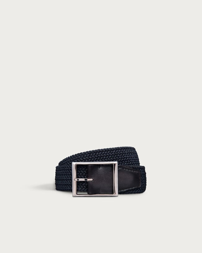 Classic Tress&eacute;e Belt, Navy Blue, hi-res