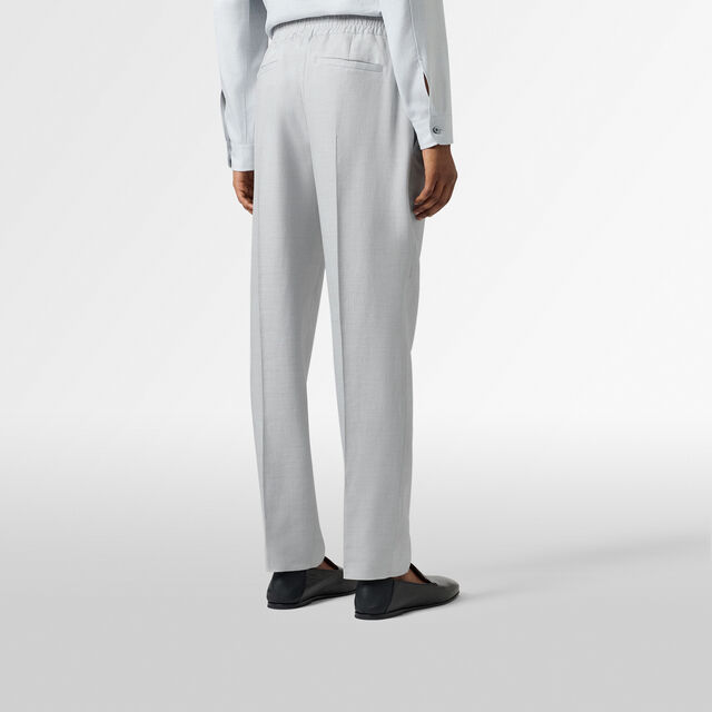 Drawstring Trousers, SPRING BLUE , hi-res 4