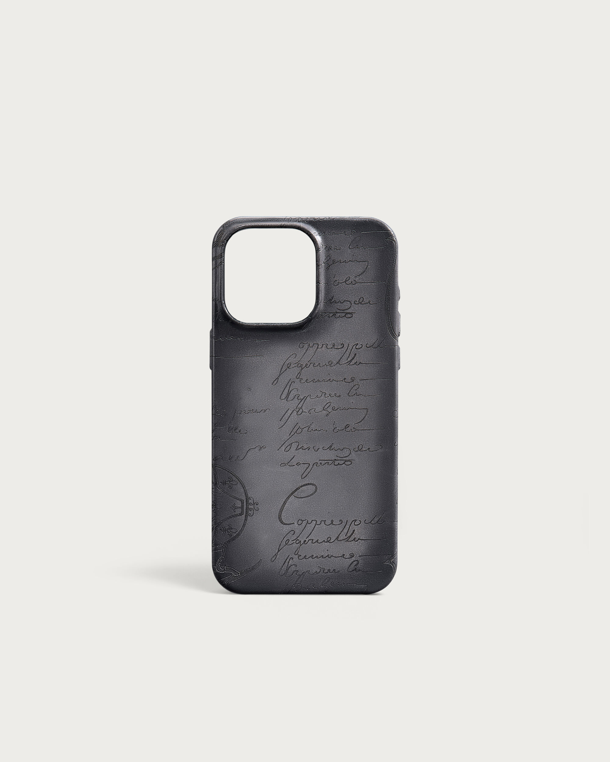 BERLUTI ケース　オリジン　ネロ Berluti - Bambou Neo Scritto Venezia Leather Cardholder Berluti