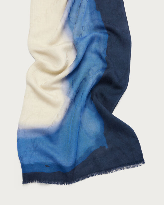 Patina Scarf, Dim Blue, hi-res
