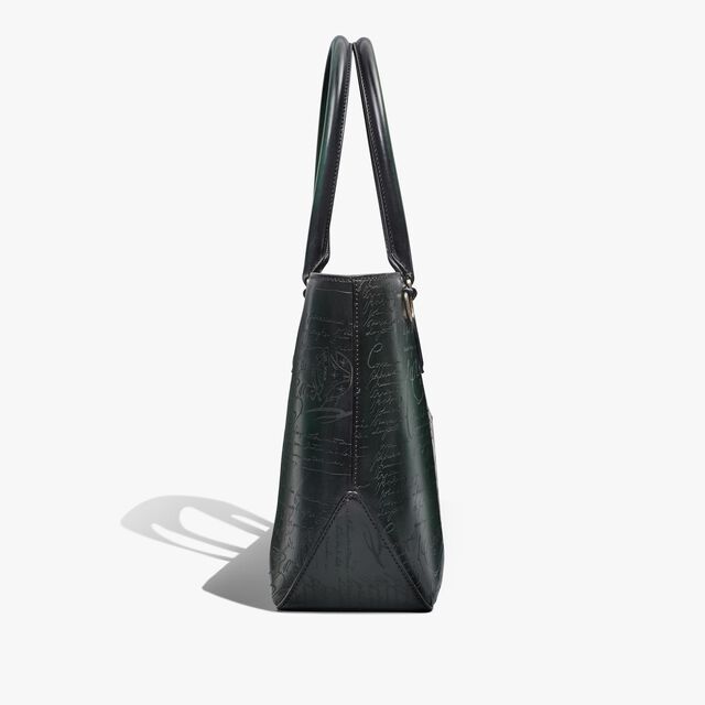 Toujours Mini Scritto Leather Tote Bag, OPUNTIA, hi-res 4