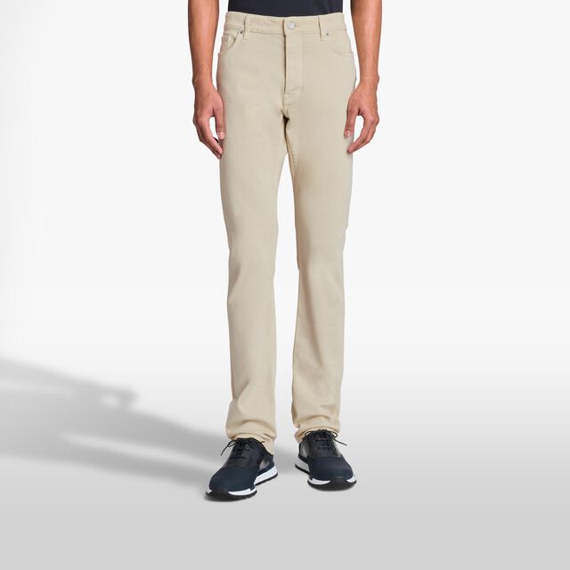 Slim Pants, IVORY, hi-res 2