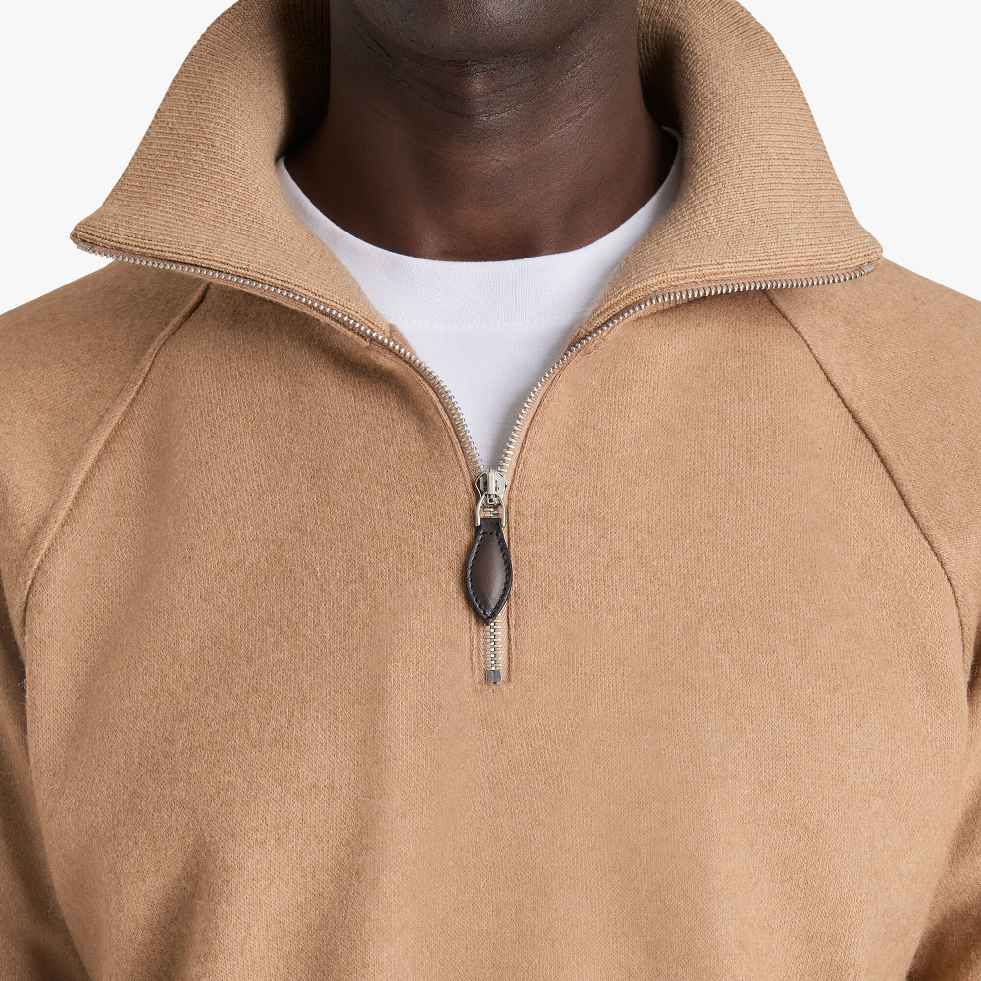 Sweat new arrivals demi zippé