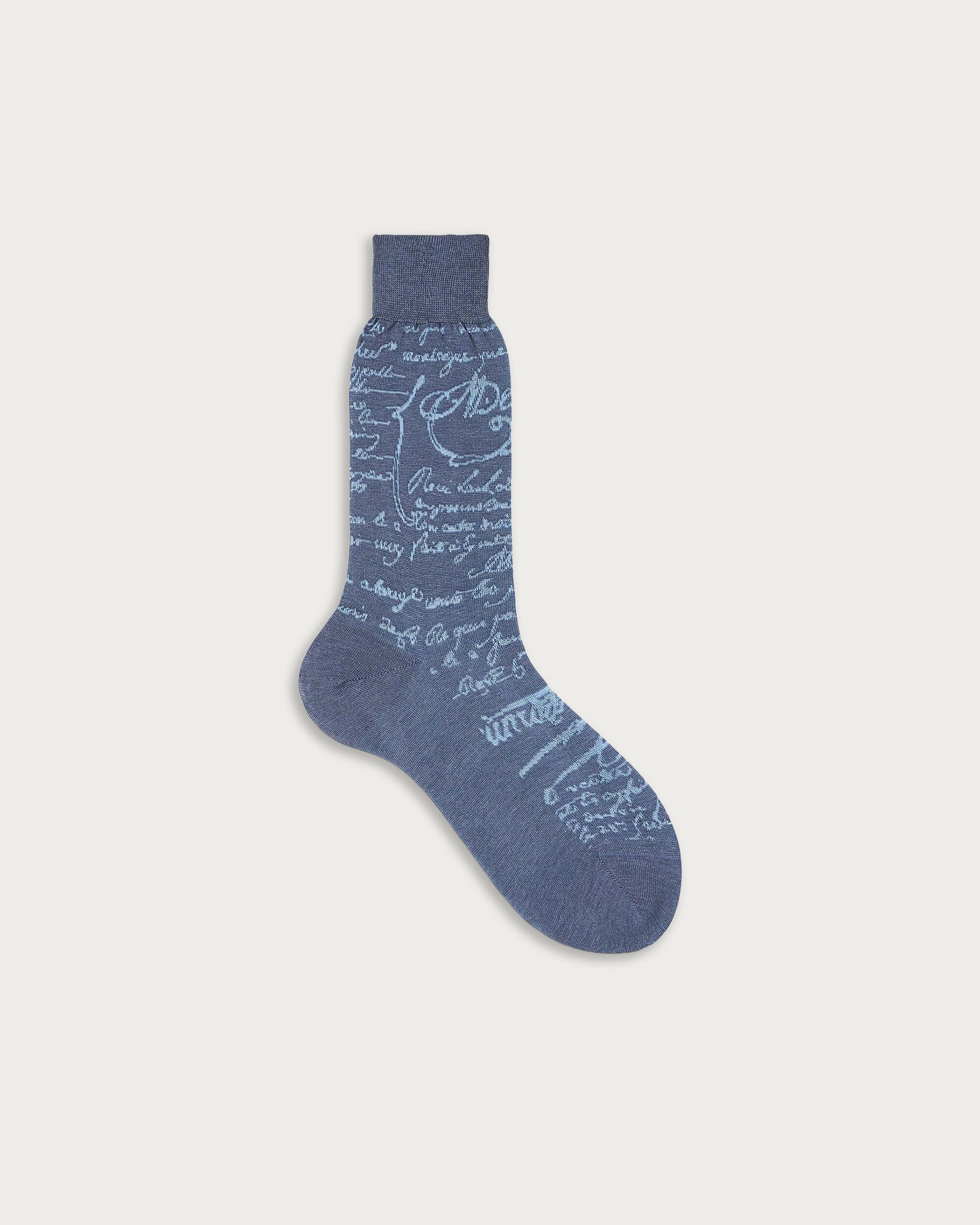 Chaussettes Fast Track, Bleu Ciel, hi-res