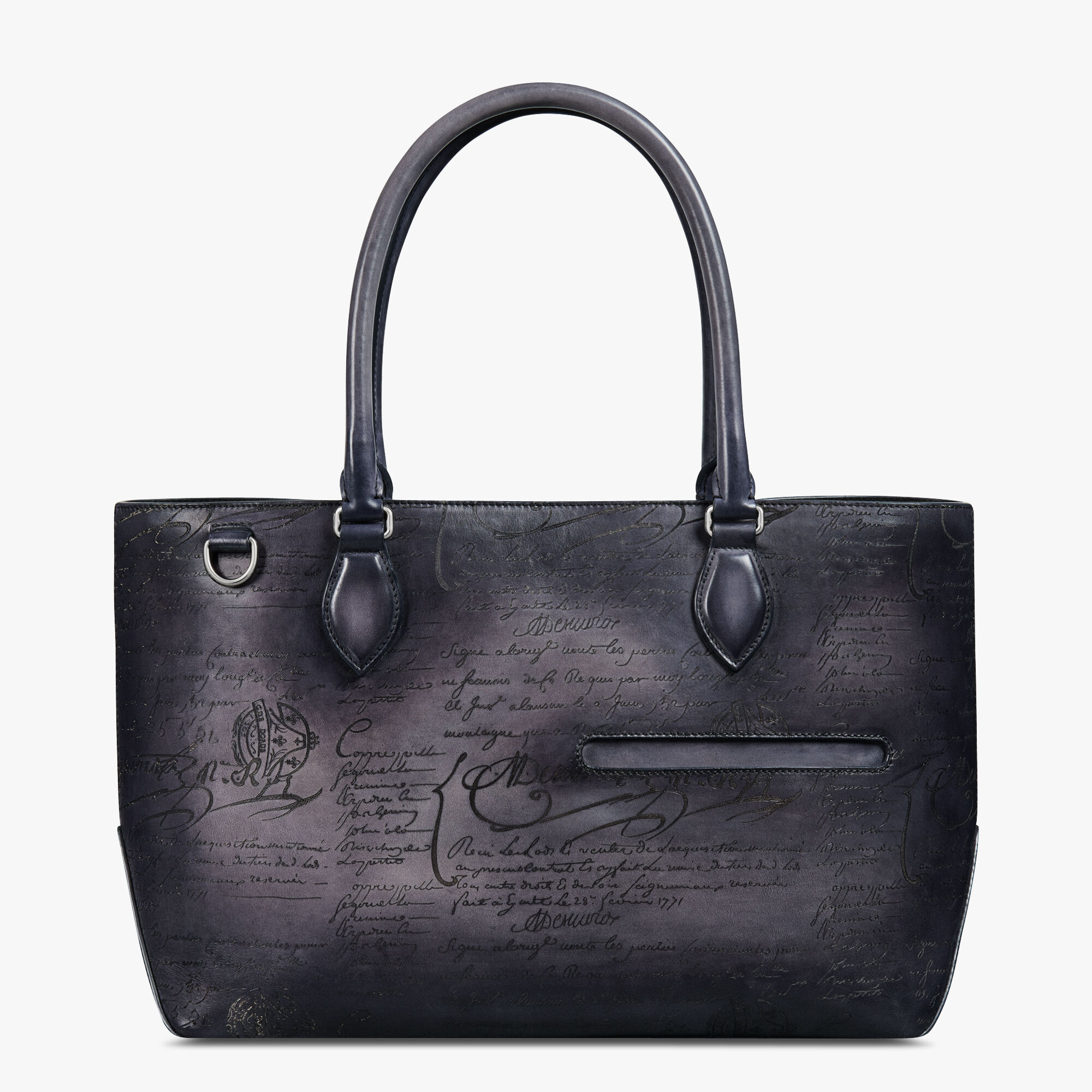 light leather tote