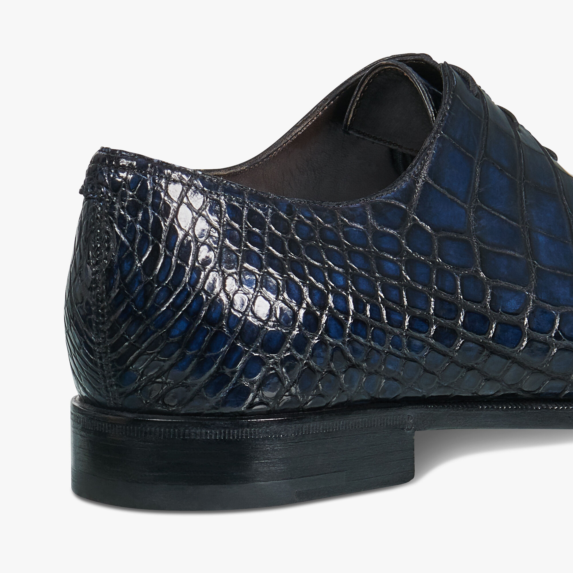 alessandro demesure alligator leather oxford