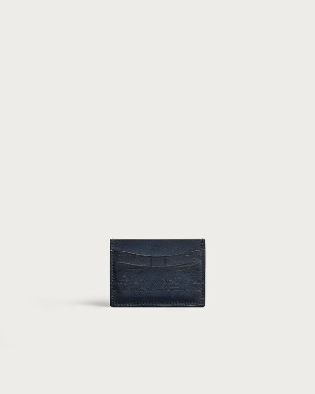 Bambou Card Holder, Indigo Denim, hi-res