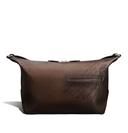 transparent bag with french writing