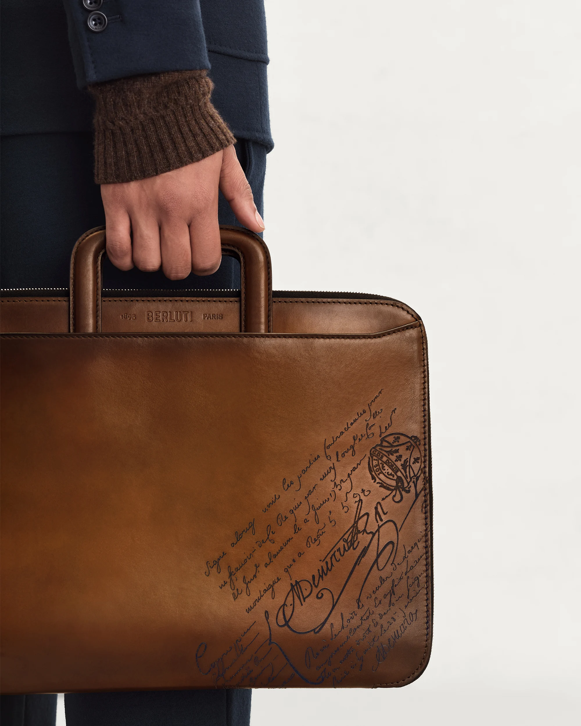 Lift Briefcase | Berluti US
