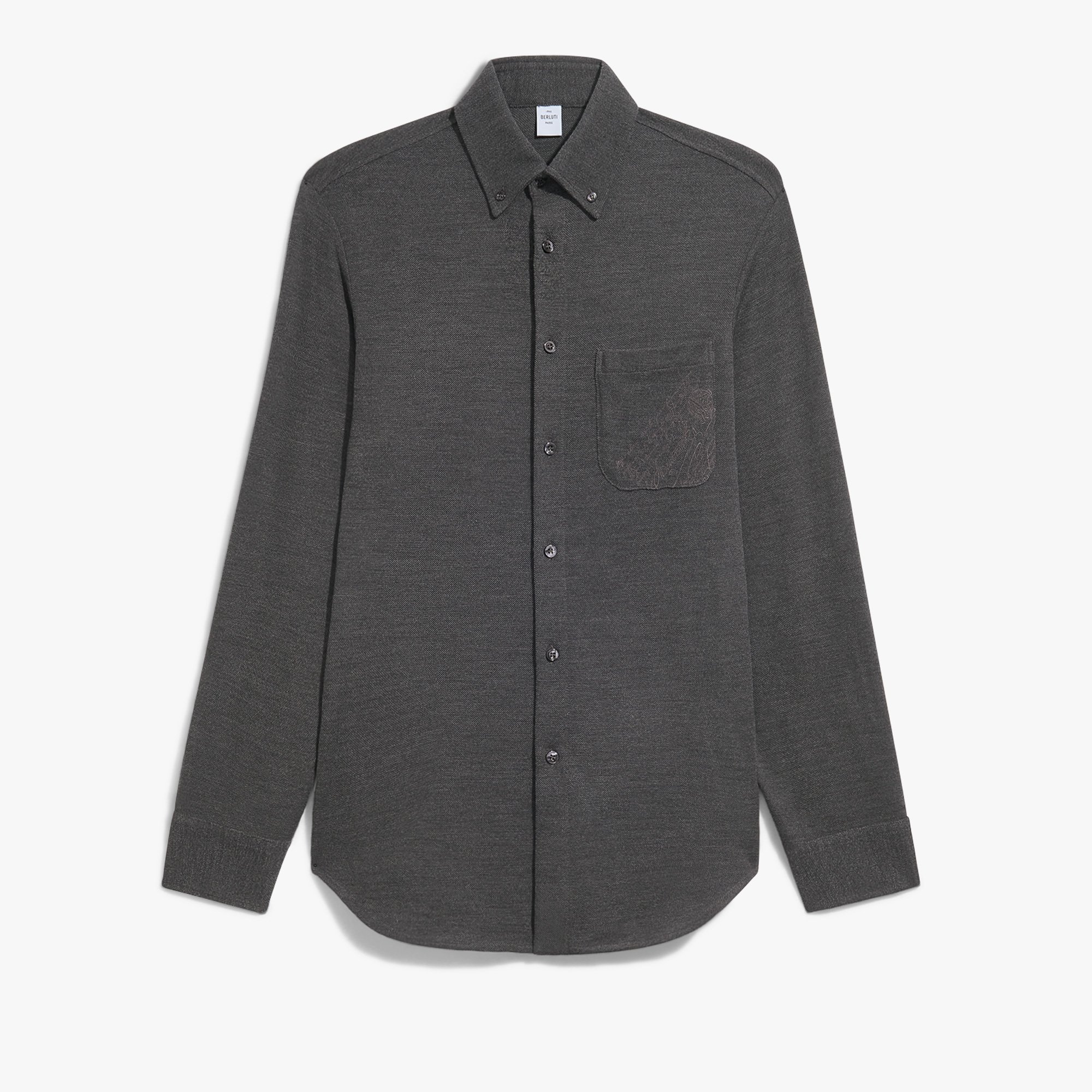 Scritto Pocket Shirt, MYSTERIOUS GREY, hi-res