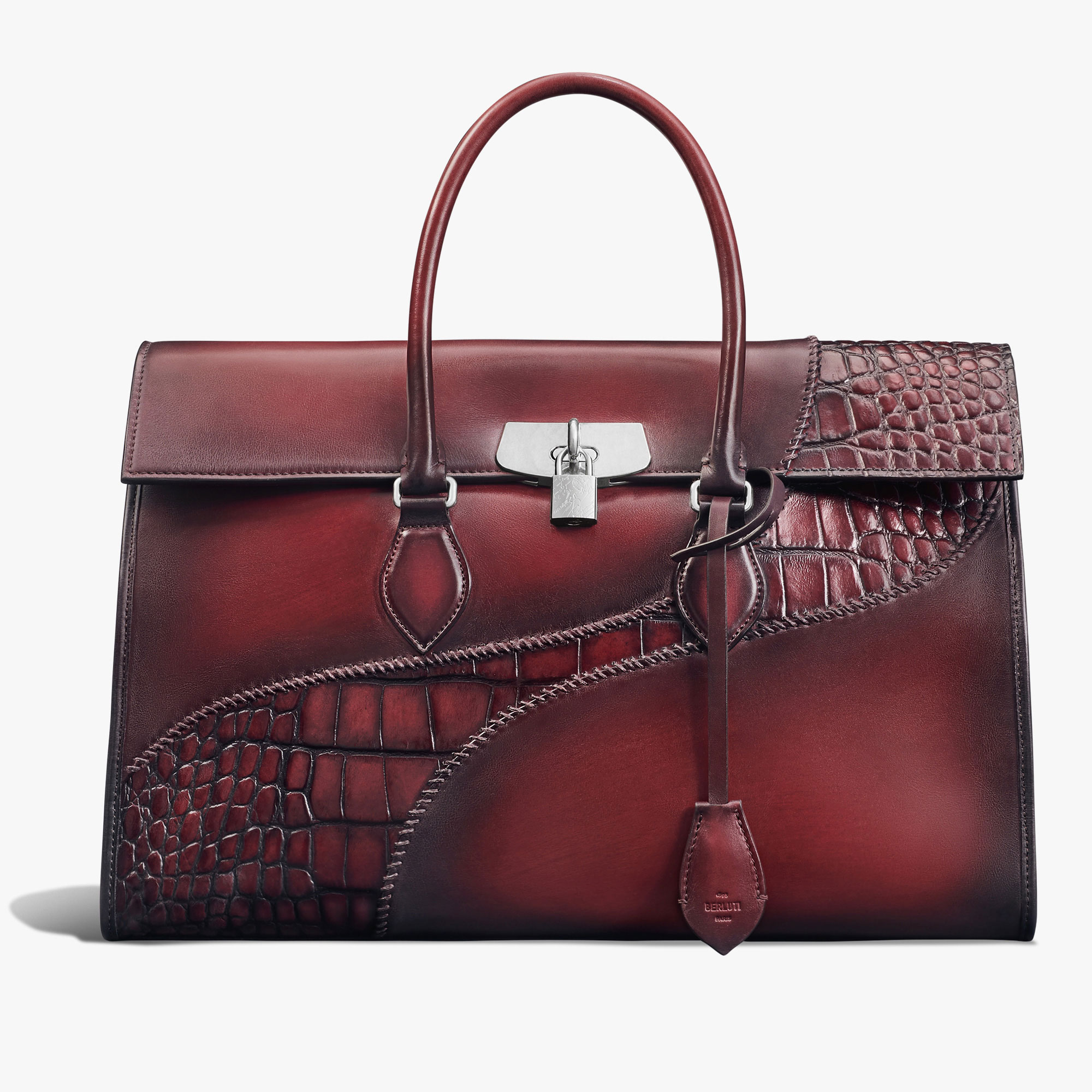 Sac Bandoulière E'Mio Messenger en Cuir, SAINT EMILION, hi-res