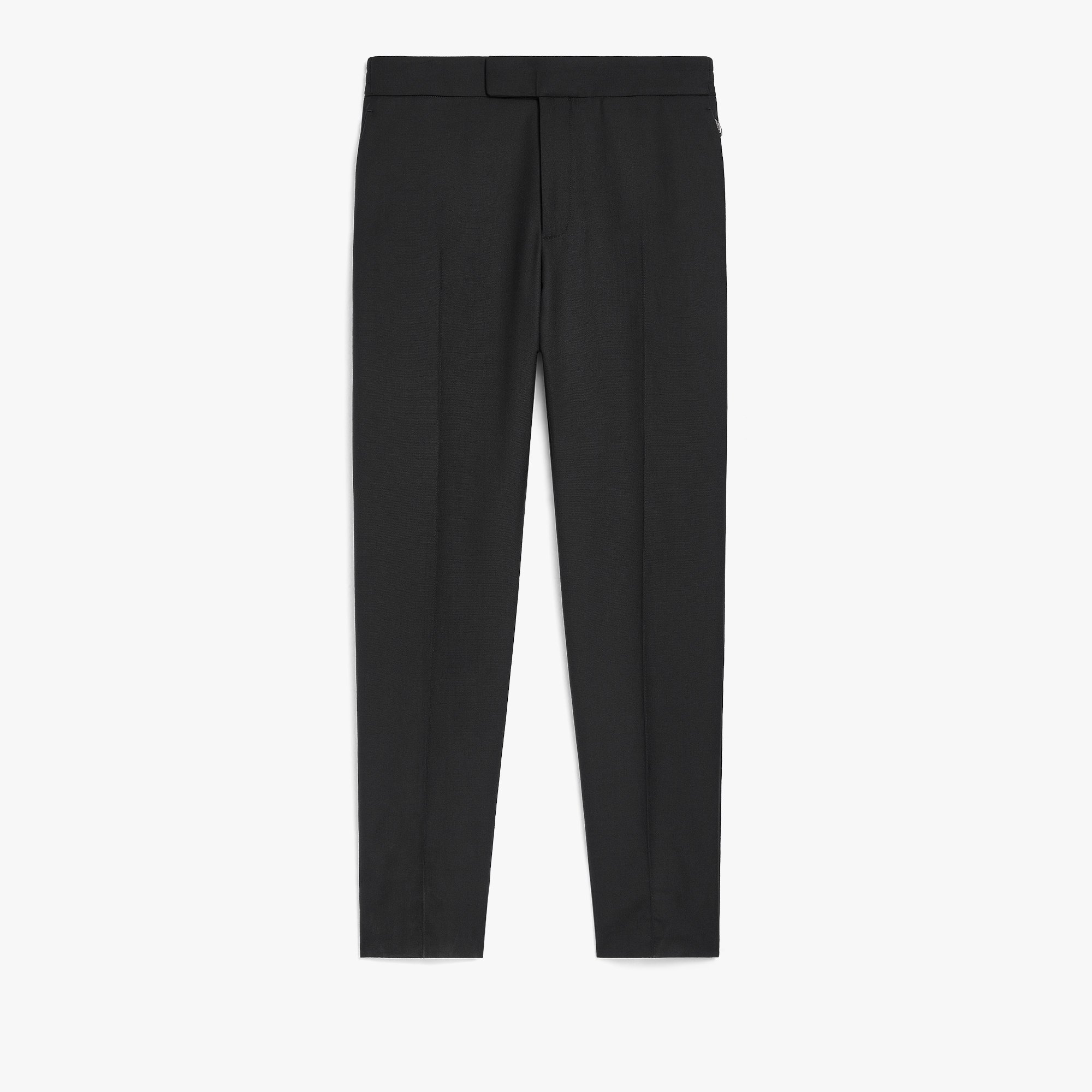 Alessio Wool Trousers, BLACK/ NIGHT BLUE, hi-res