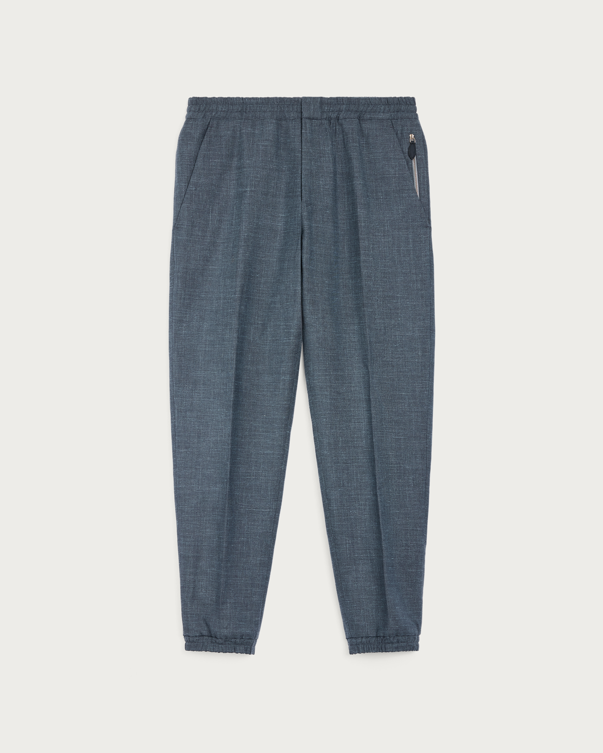 Fast Track Jogpants with Leather Zip-puller