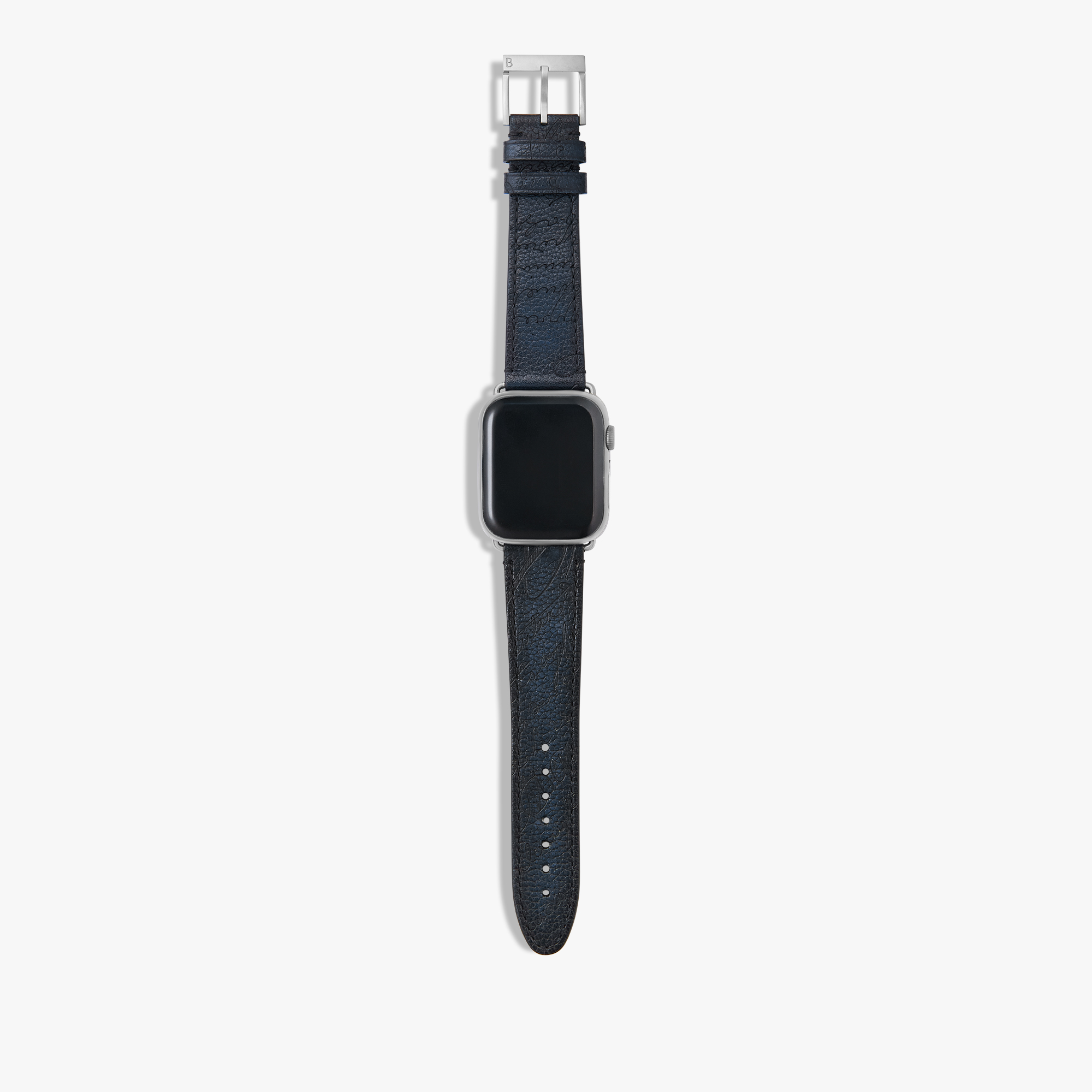 アップル ウォッチ ブレスレット スクリットレザー