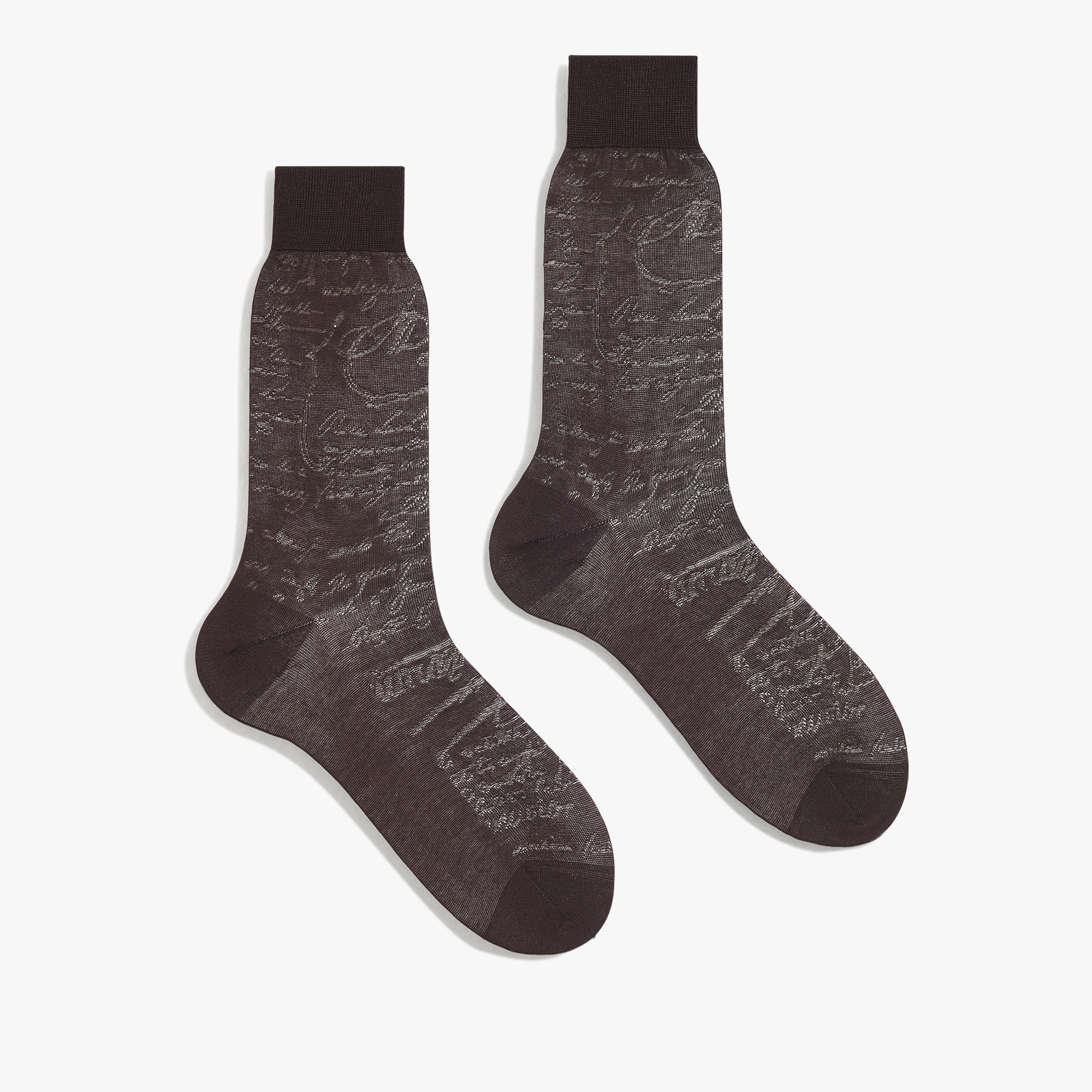 Scritto Socks, SIGNATURE BROWN, hi-res