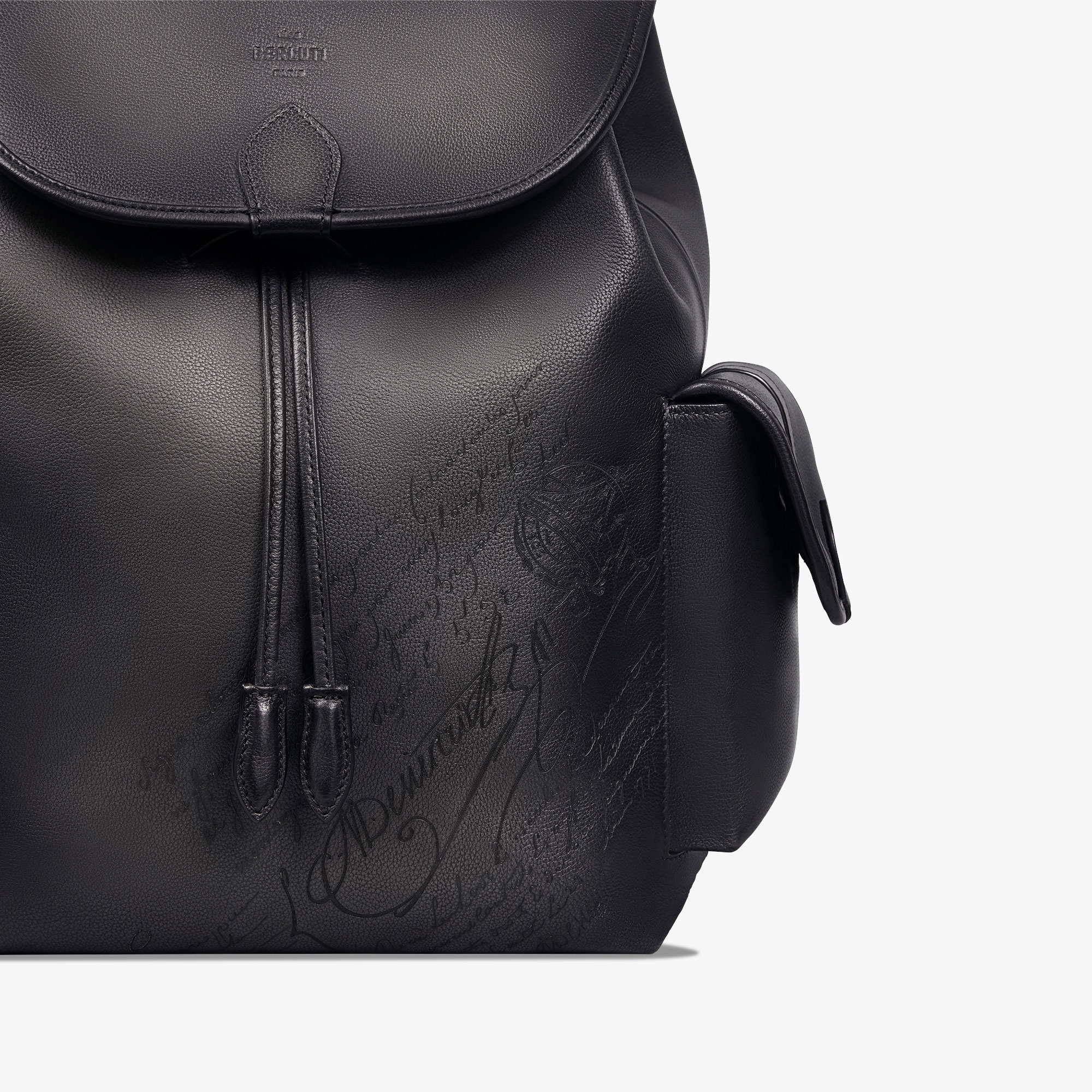 Horizon Scritto Leather Backpack | Berluti PT