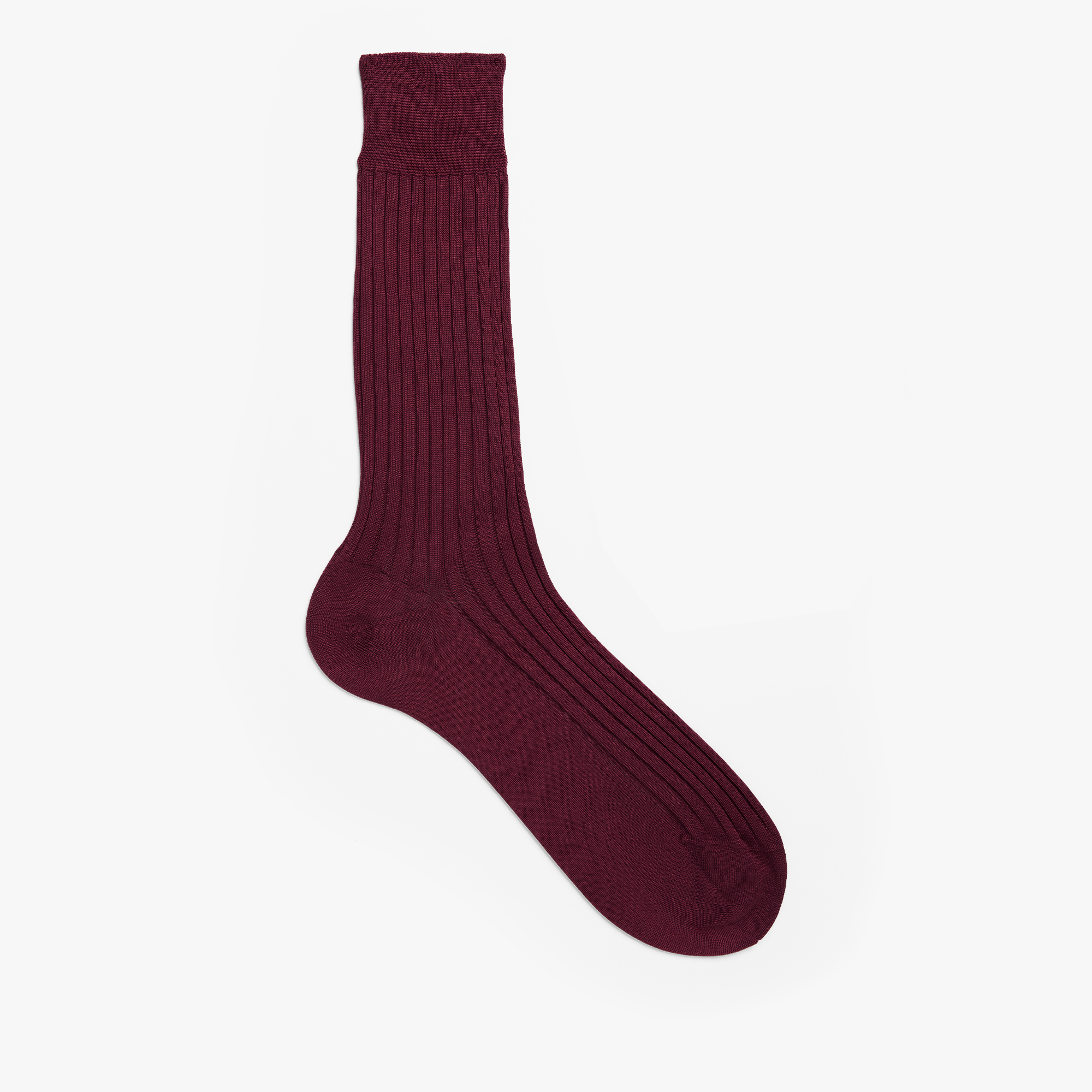 Alessandro Cotton Socks, NERO BORDO, hi-res