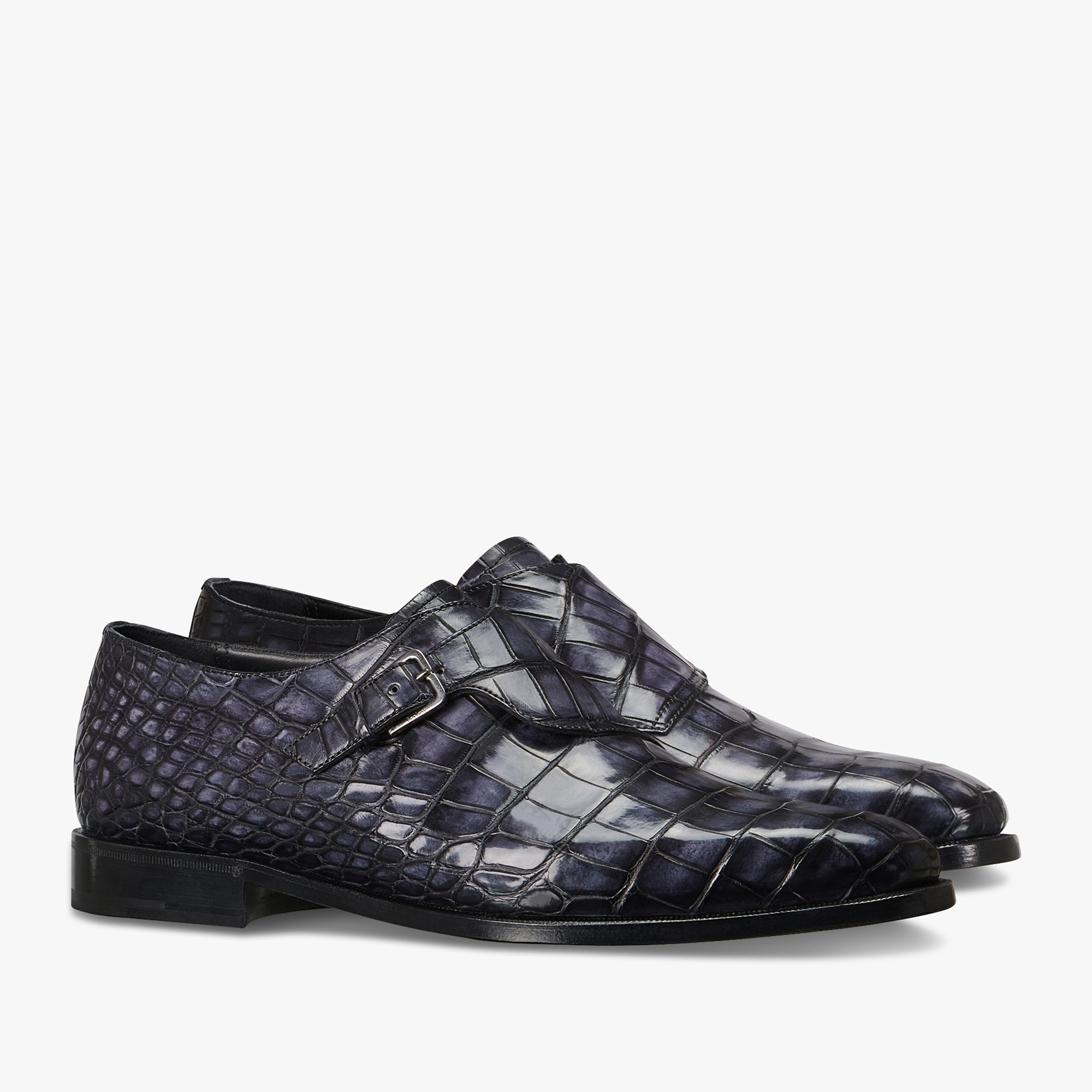 leather crocodile shoes