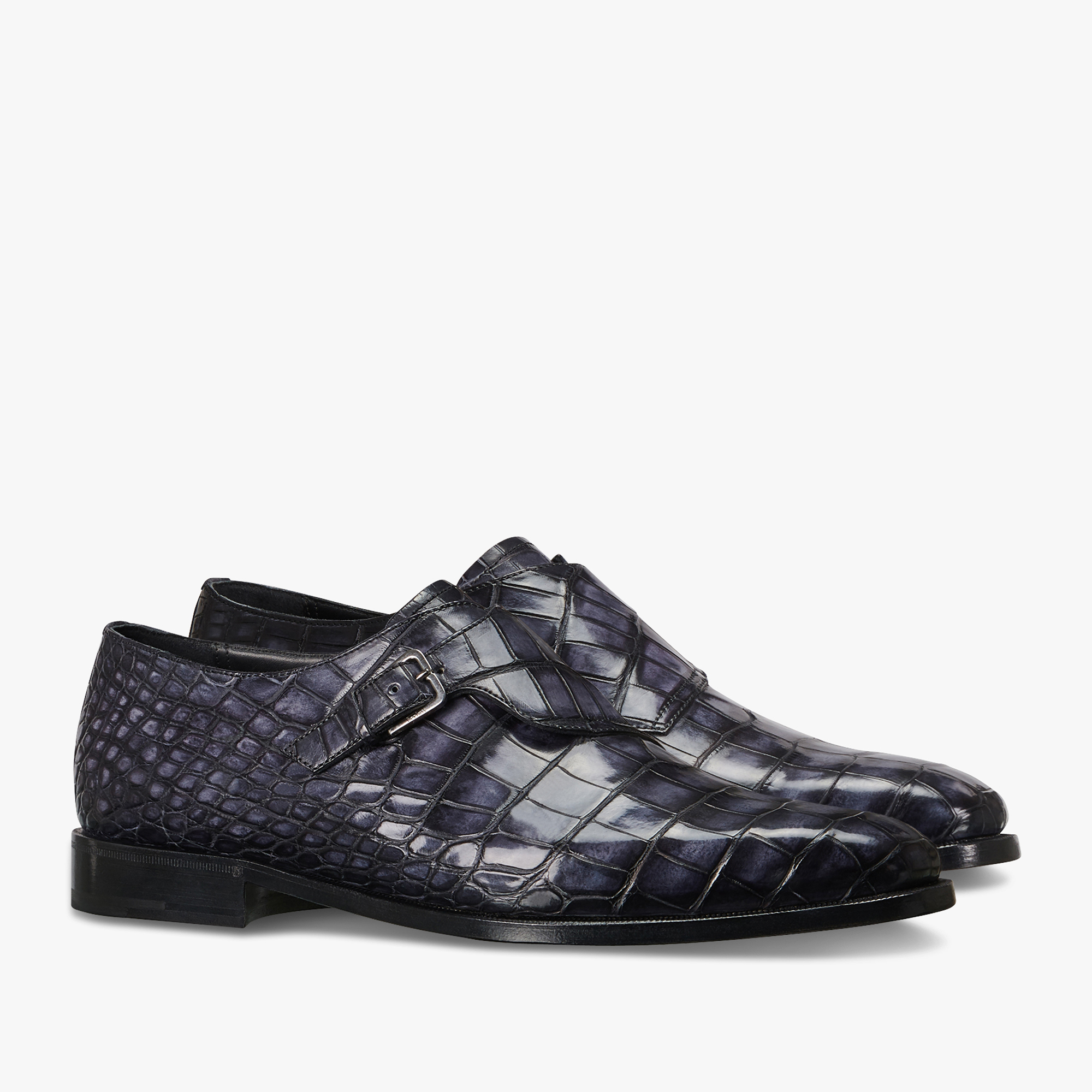 Scars Demesure Alligator Leather Buckle Shoe Berluti See more ideas about bespoke shoes, berluti, shoes. scars demesure alligator leather buckle shoe