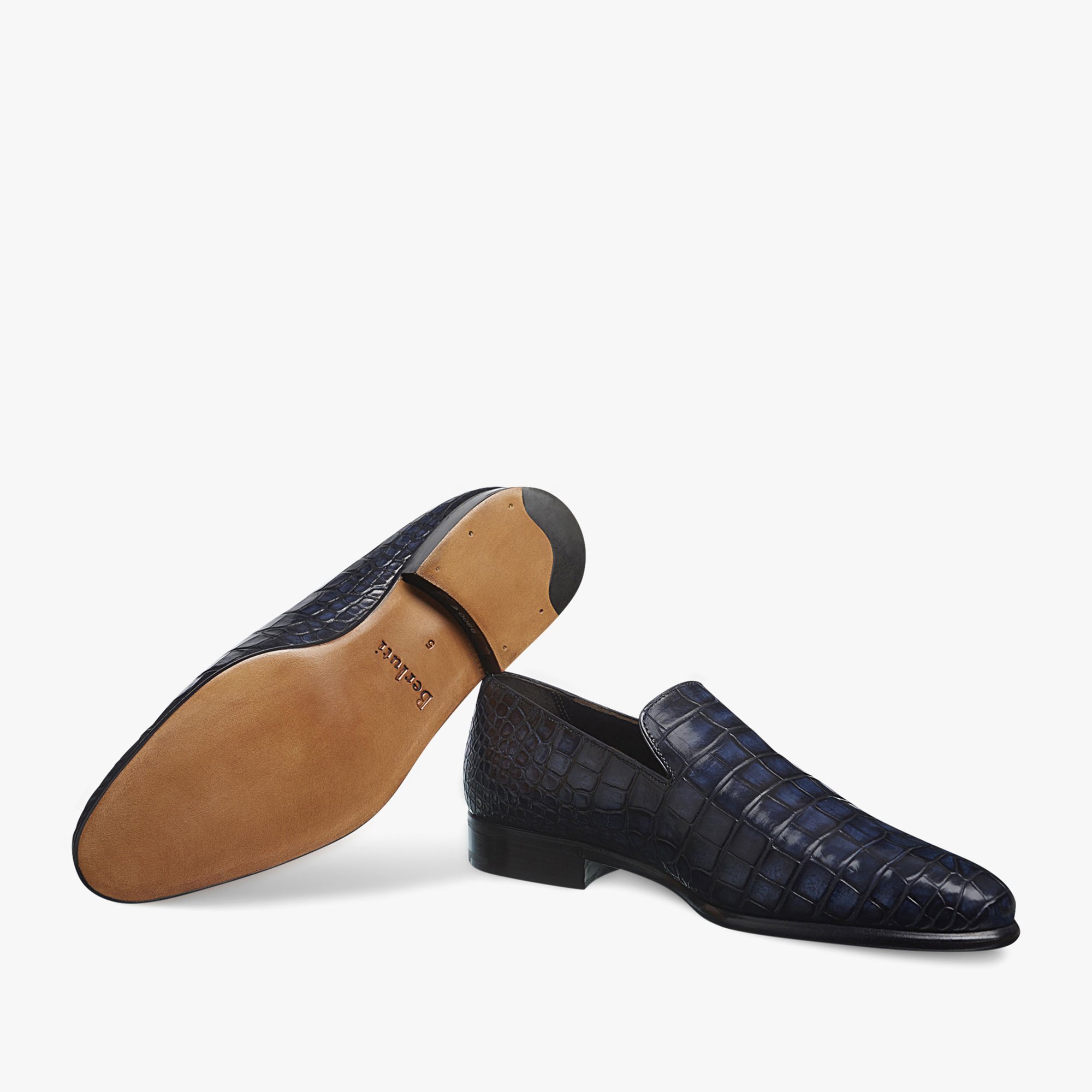 Berluti crocodile shoes hotsell