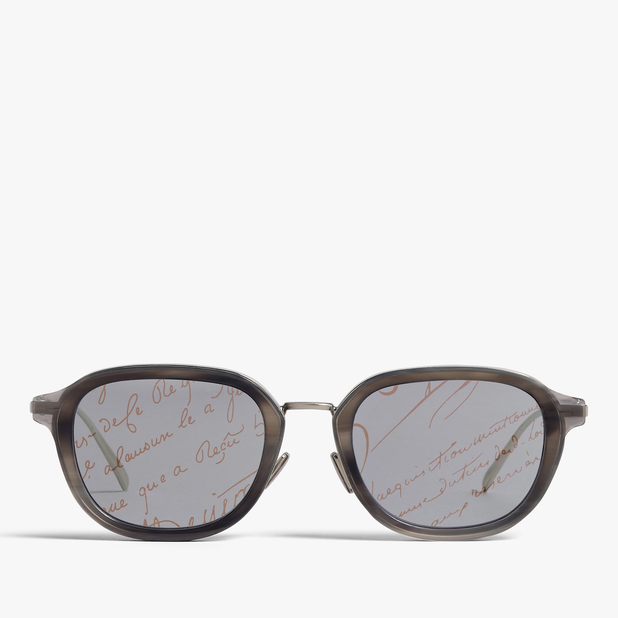 Equinox Metal And Acetate Sunglasses, LIGHT ALUMINIO + MIRROR SCRITT, hi-res