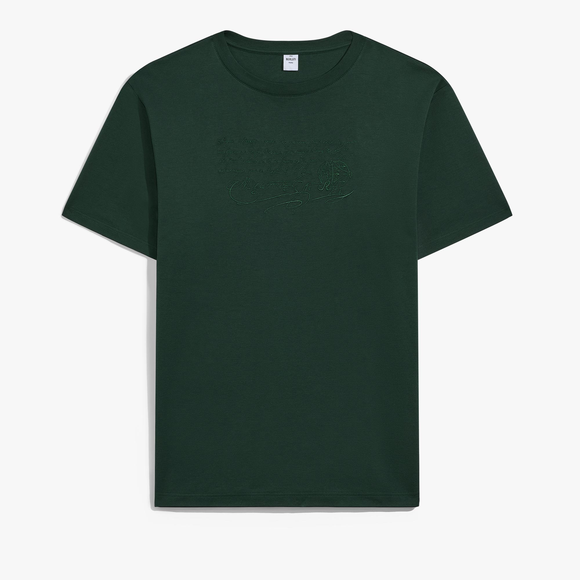 【特別セール品】 BERLUTI/ベルルッティ スクリット刺繍Tシャツ XLサイズ｜メンズ トップス