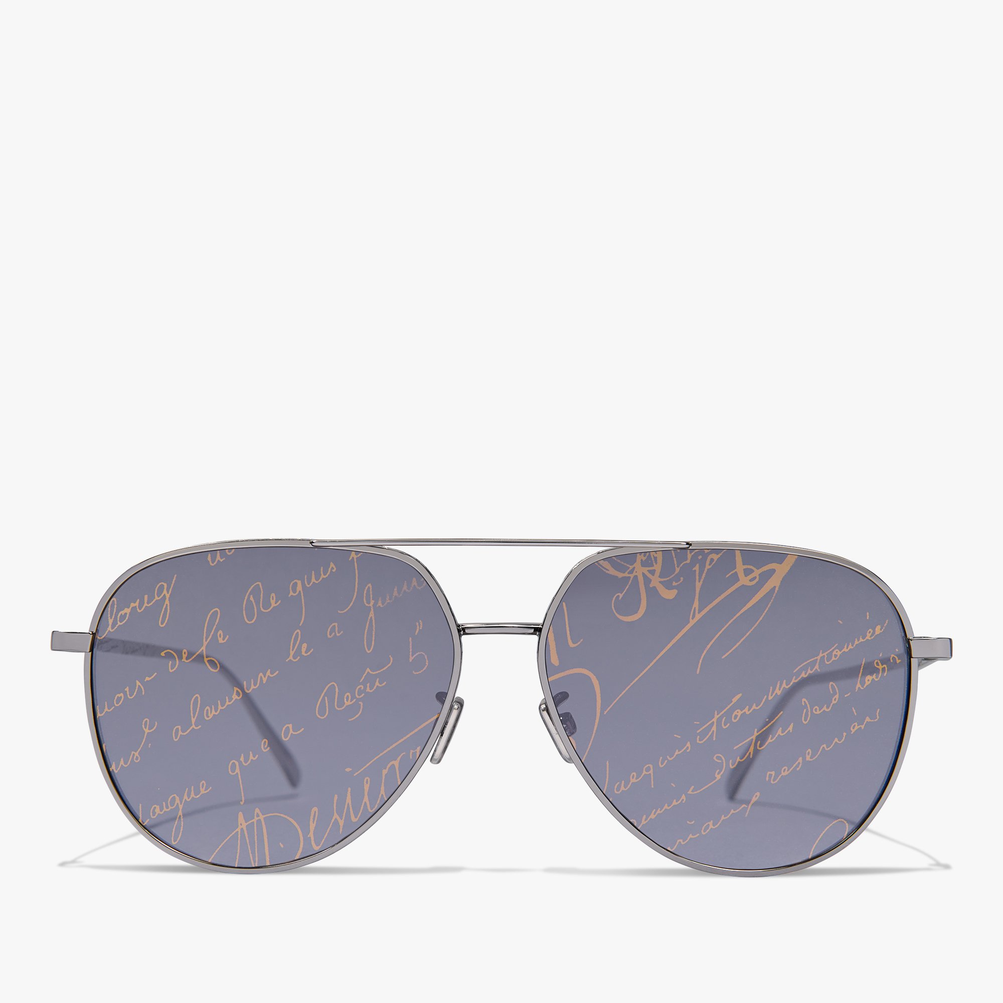 Glint Metal Sunglasses, BLACK GOLD + SCRITTO GOLD, hi-res