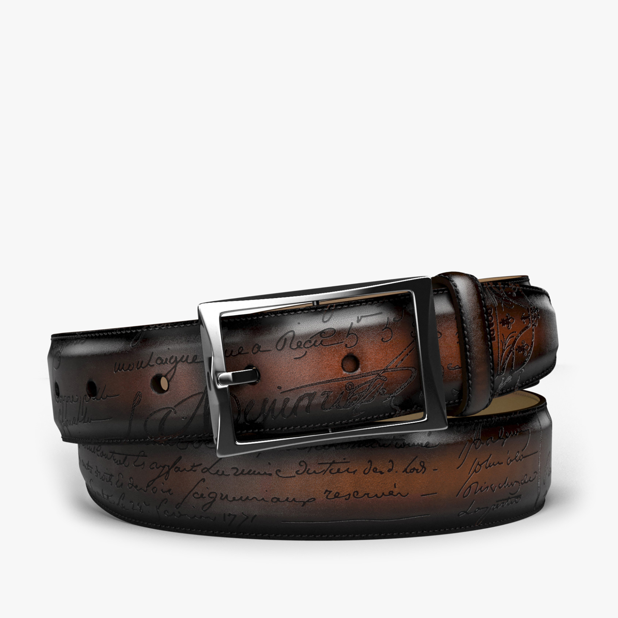 Belt in Matte Brown Alligator - Heritage Boot