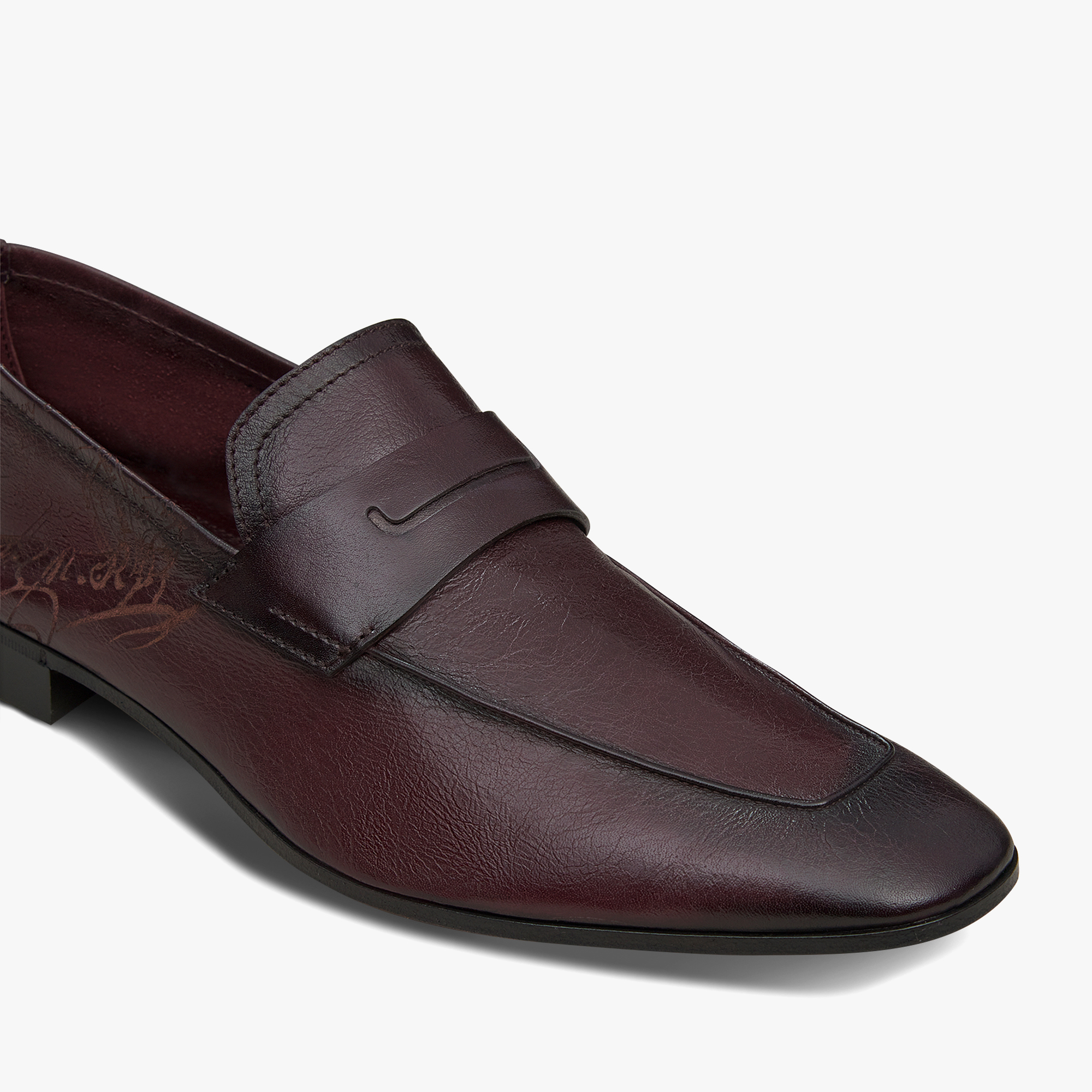 Lorenzo Scritto Kangaroo Leather Loafer