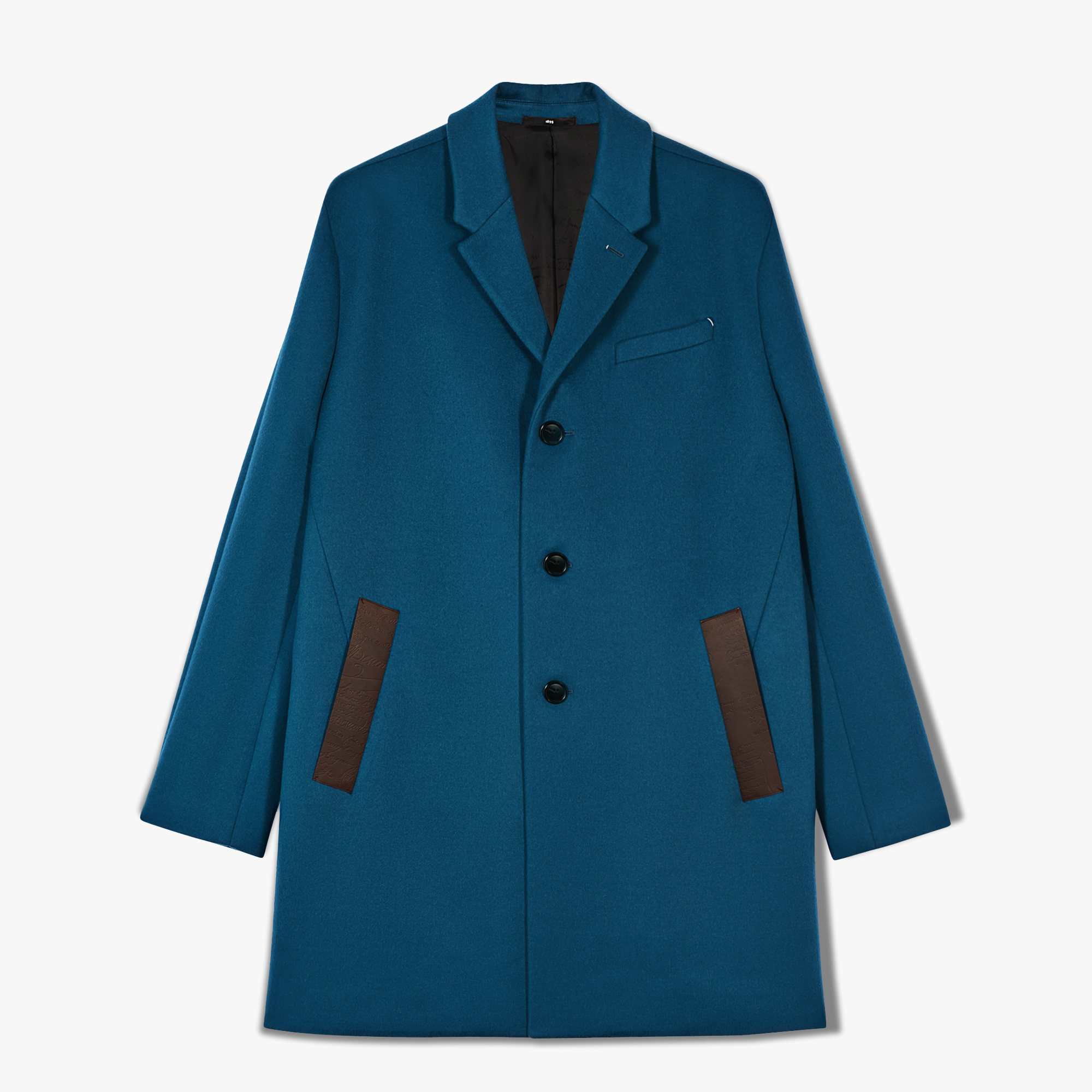petrol blue coat