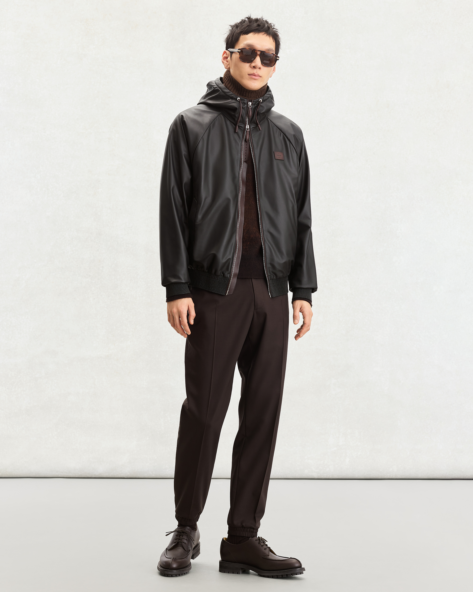 Ultralight Fly Leather Hooded Blouson | Berluti DE