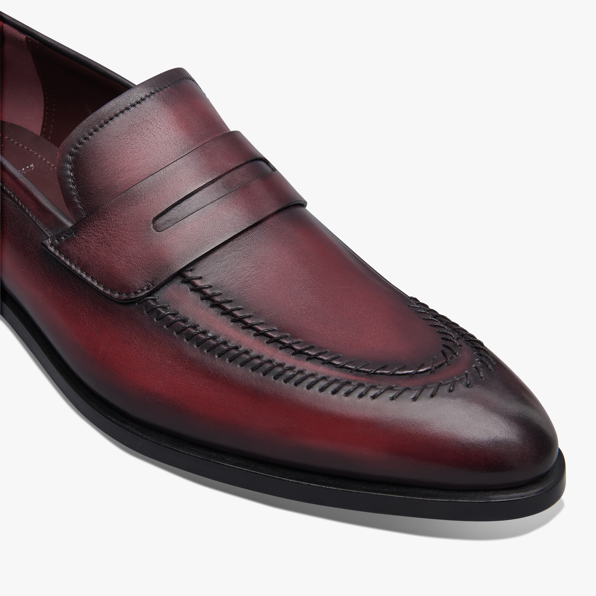 【正規品直輸入】 Leather Rapiécé-Reprisé Loafer US Berluti | 靴