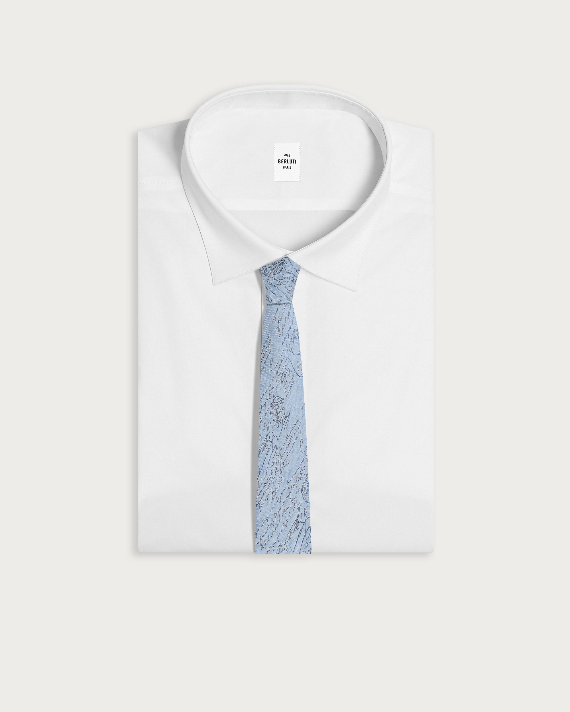 Classic Scritto Pattern Tie | Berluti US