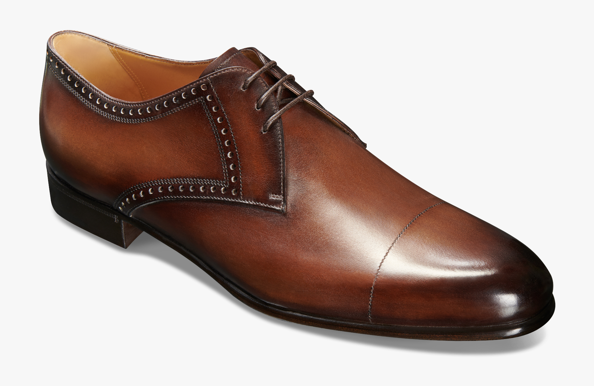 Ponctuation Galet Leather Derby - Berluti
