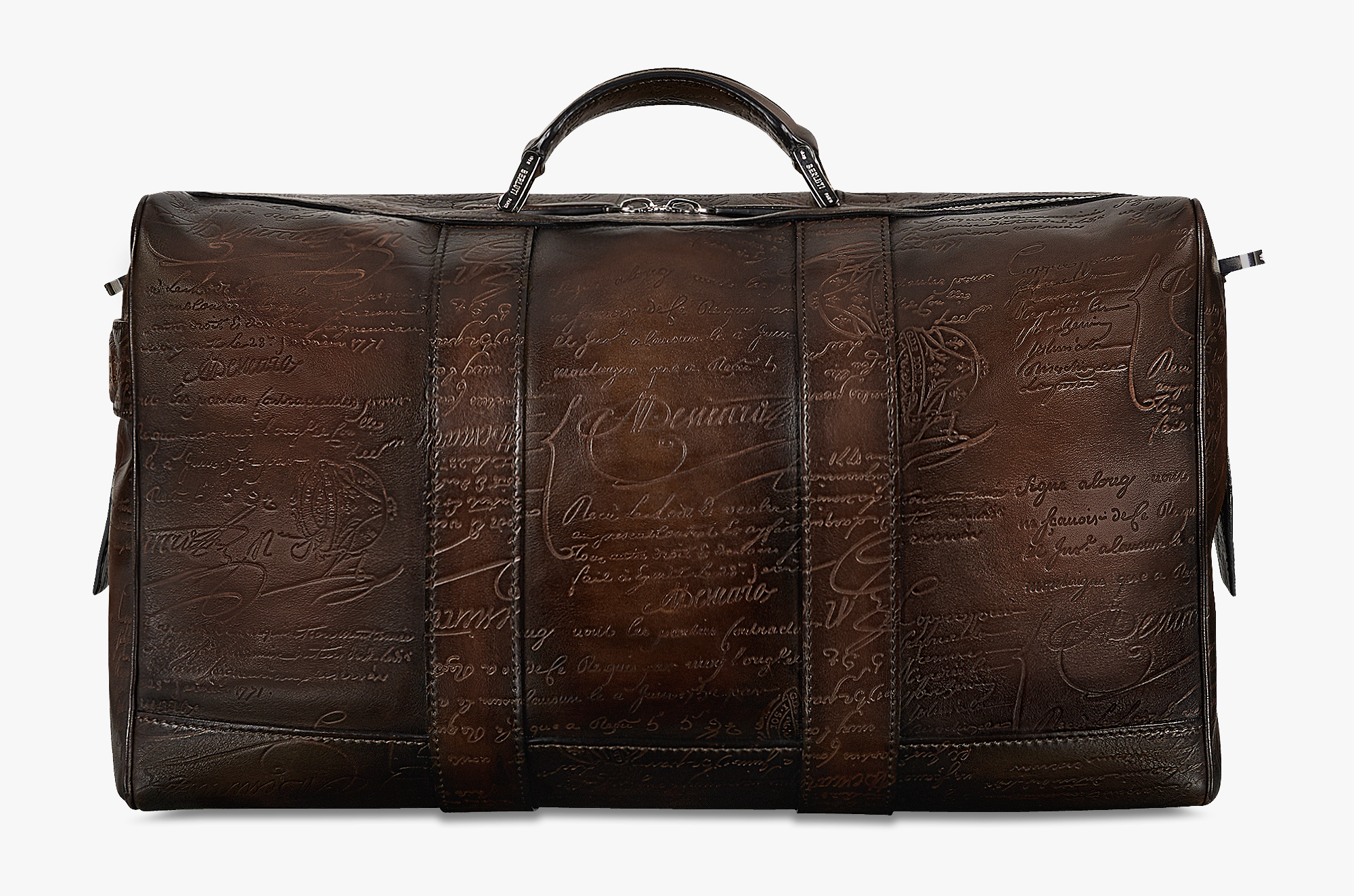 small leather carry on bag