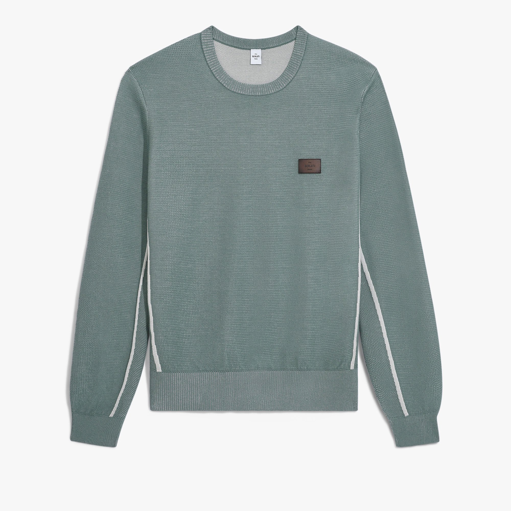 Shadow Crewneck, PRASIN GREEN, hi-res