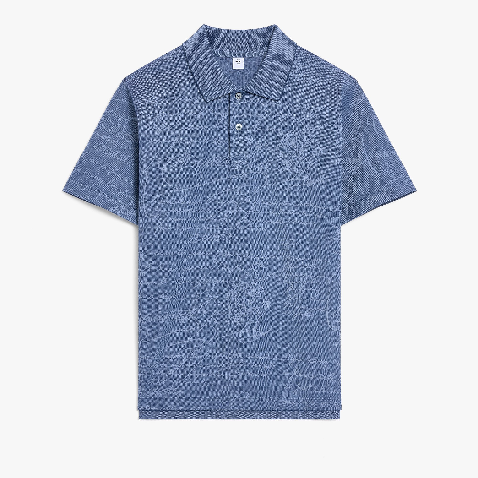 Scritto Piqué Polo, NILE BLUE, hi-res