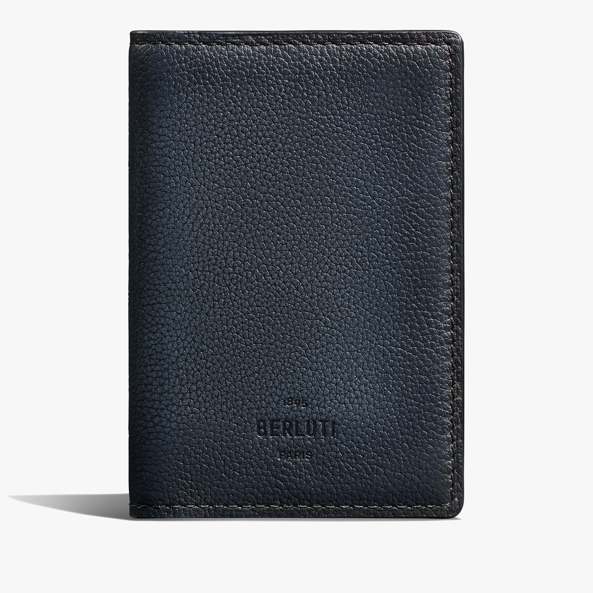 Jagua Leather Card Holder, INDIGO DENIM, hi-res