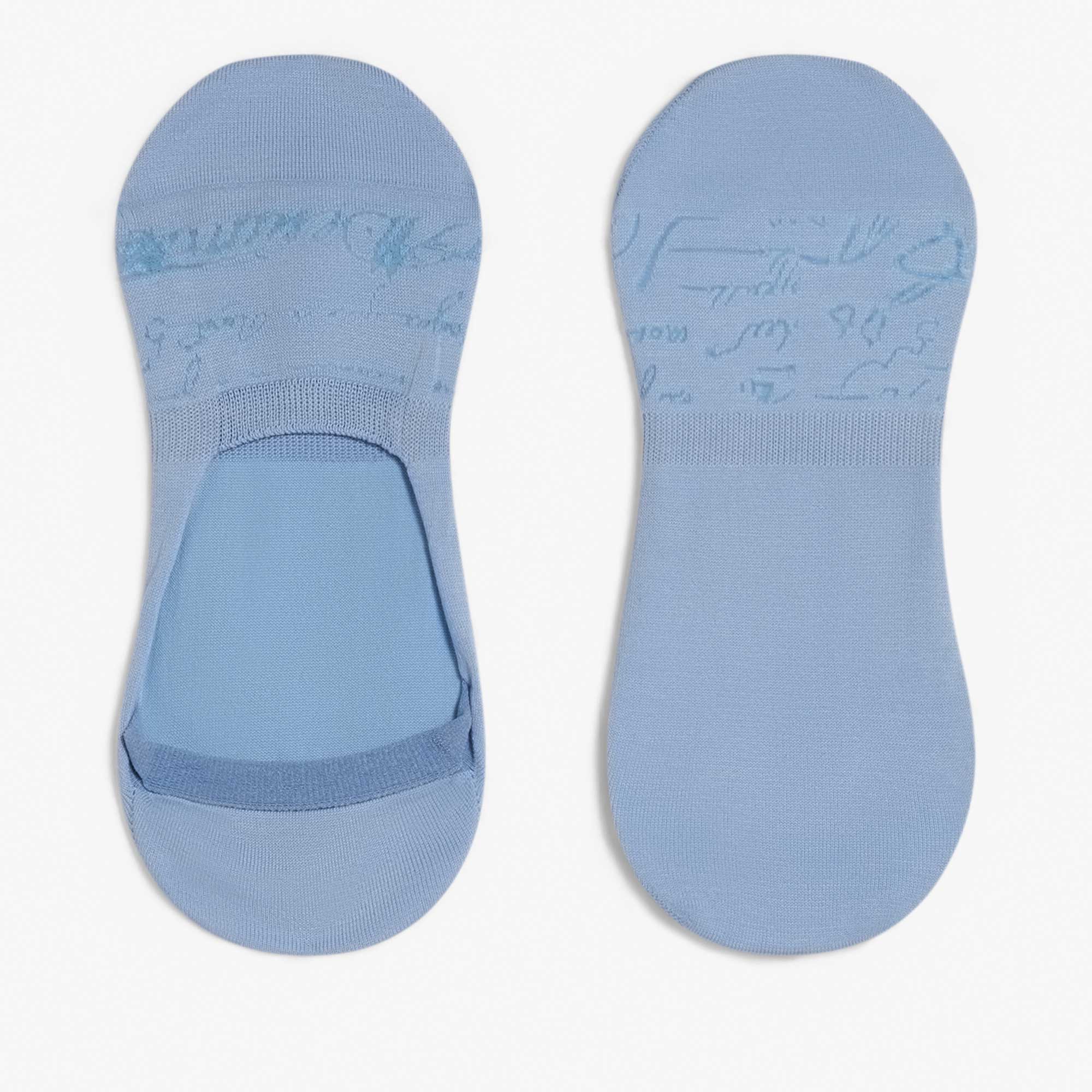 Shadow Cotton Ghost Socks, ZENITH BLUE, hi-res