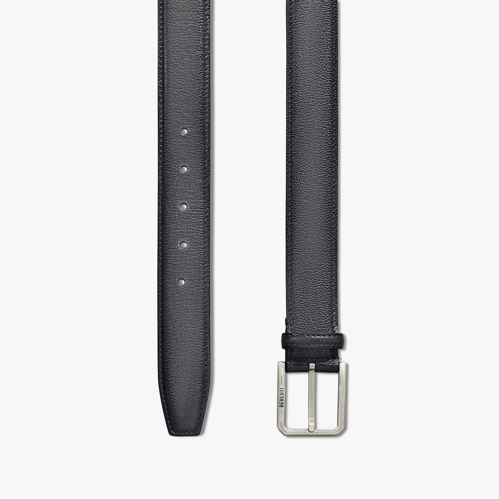 小物 Berluti belt calligraphy 85-34 Leather Versatile Scritto leather 35 mm Reversible Belt | Berluti DE