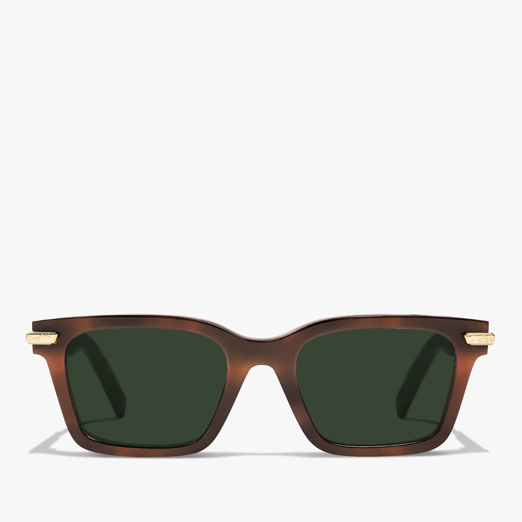 Radiant Acetate Sunglasses, CACAO + GREEN, hi-res
