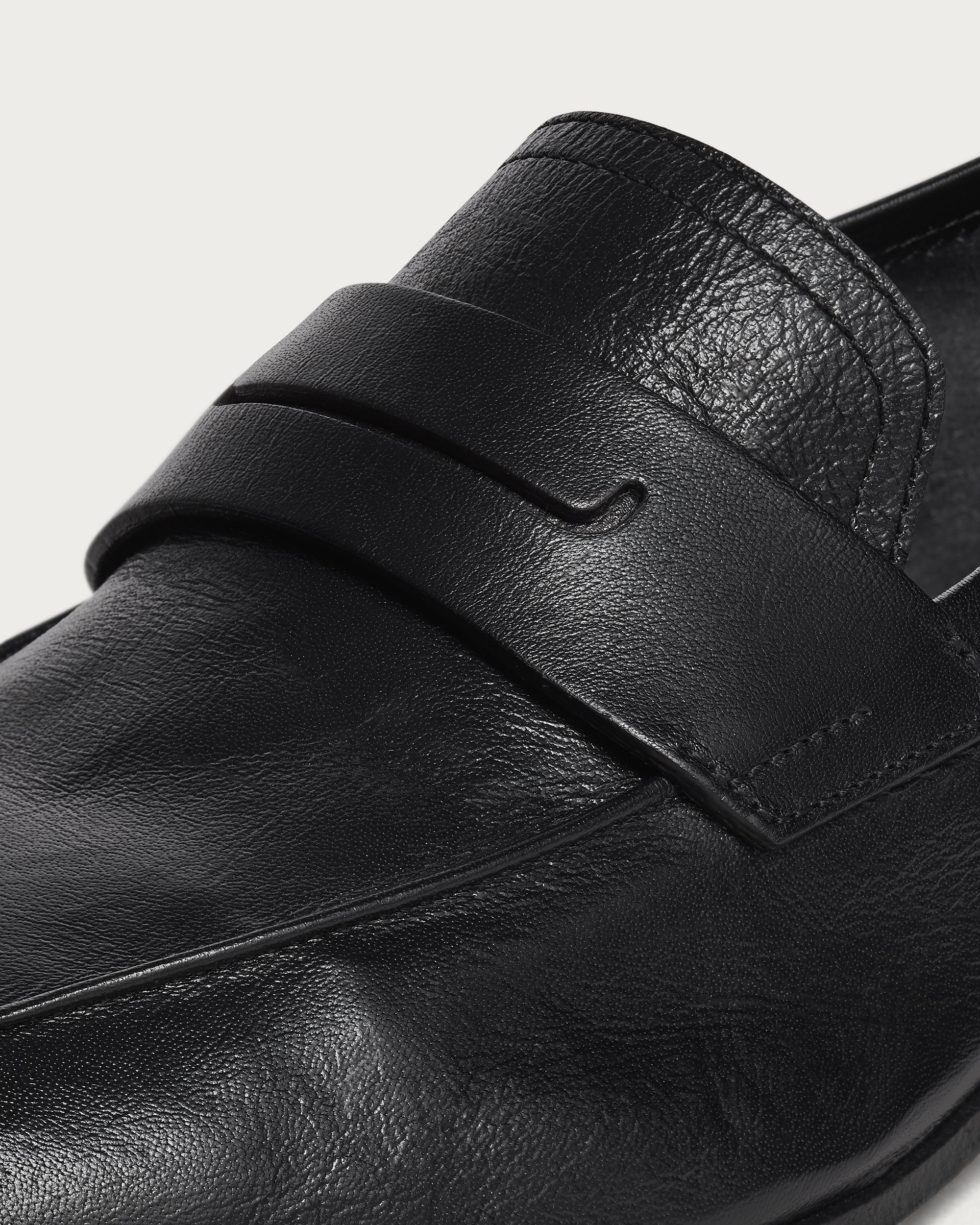 ベルルッティ　黒 レザー スリッポンローファー ロレンツォ ローファー | ベルルッティ JP