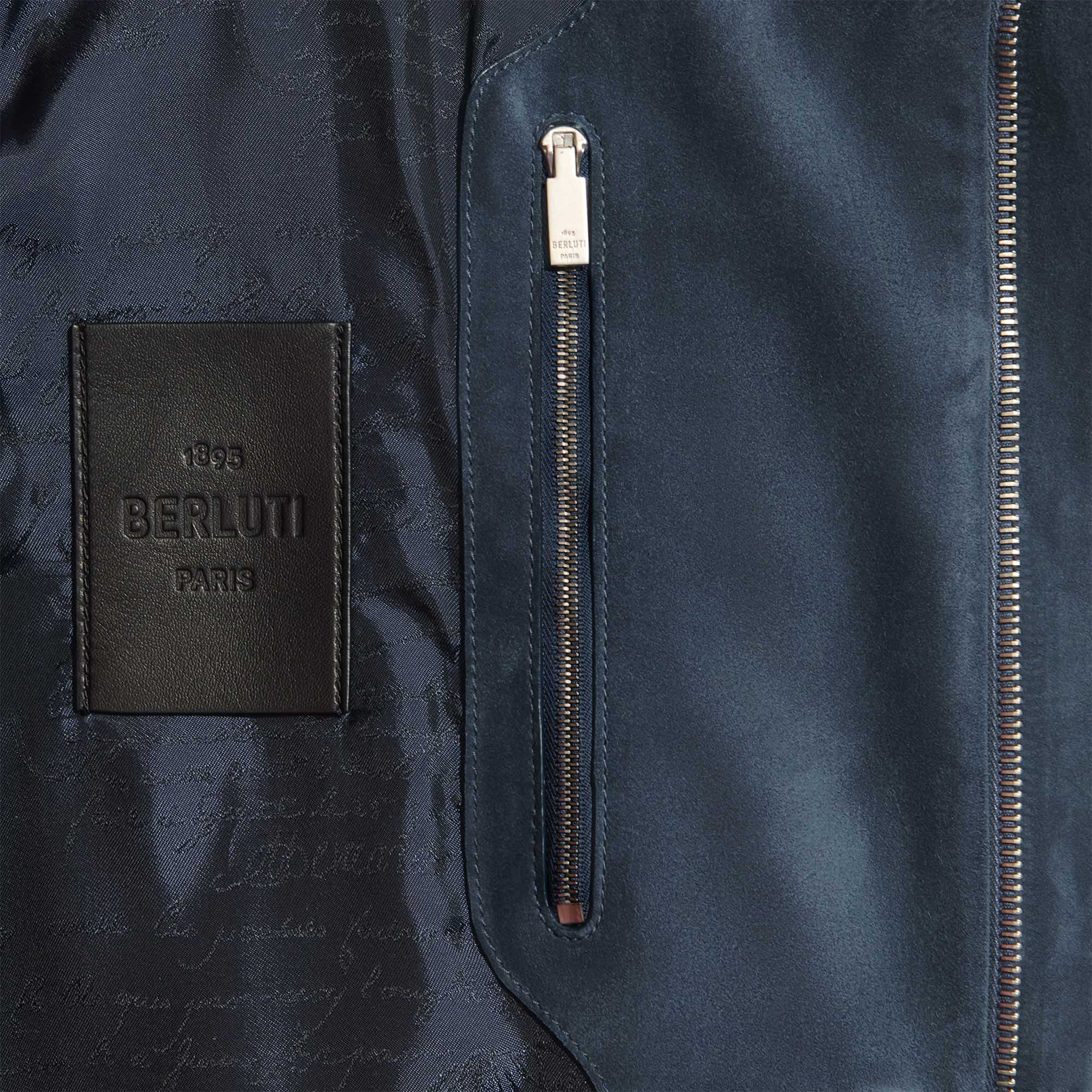 Suede Flight Jacket Berluti FR