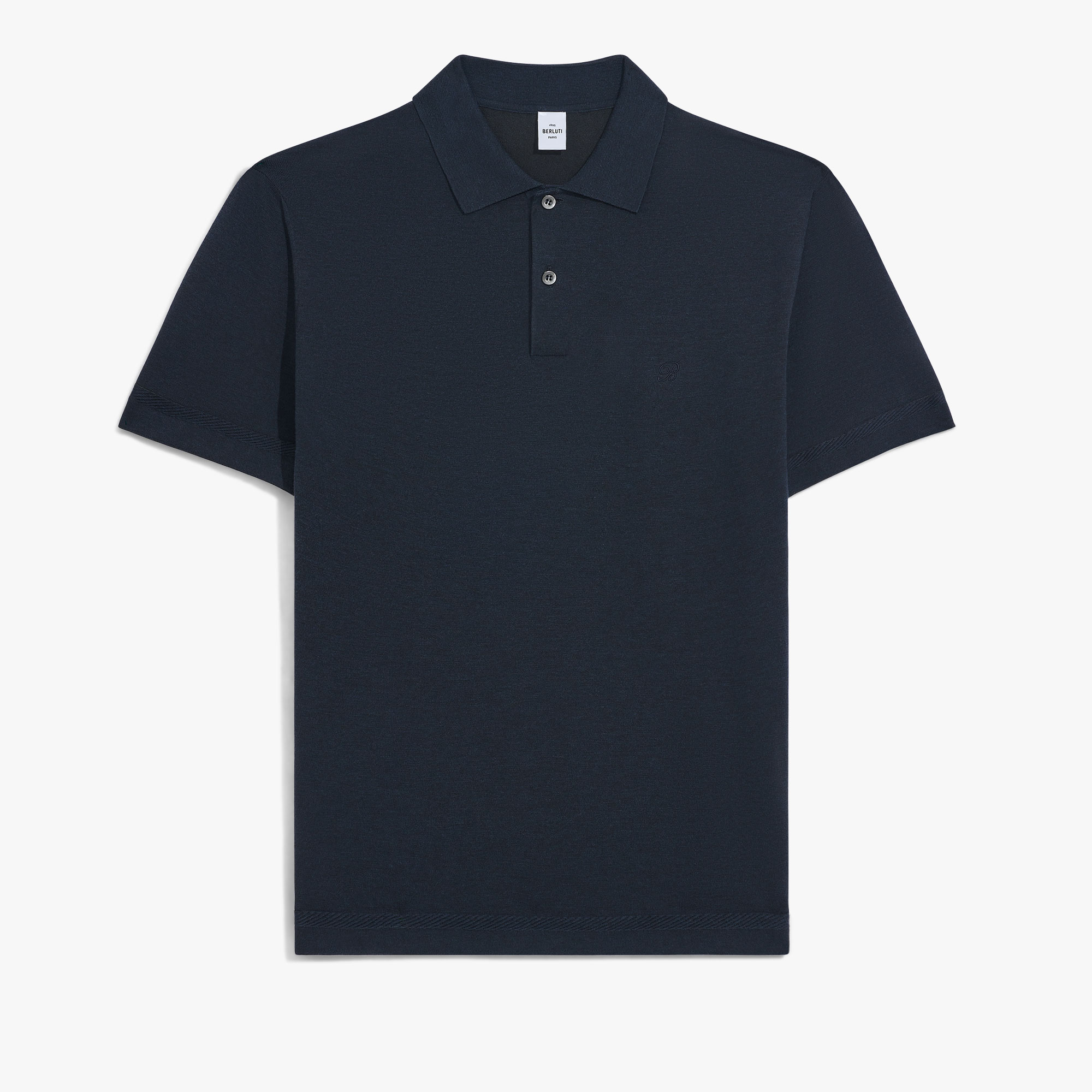 Berluti Thabor 半袖ポロ, NOCTURAL BLUE, hi-res